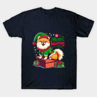 Xmas Pomeranian T-Shirt